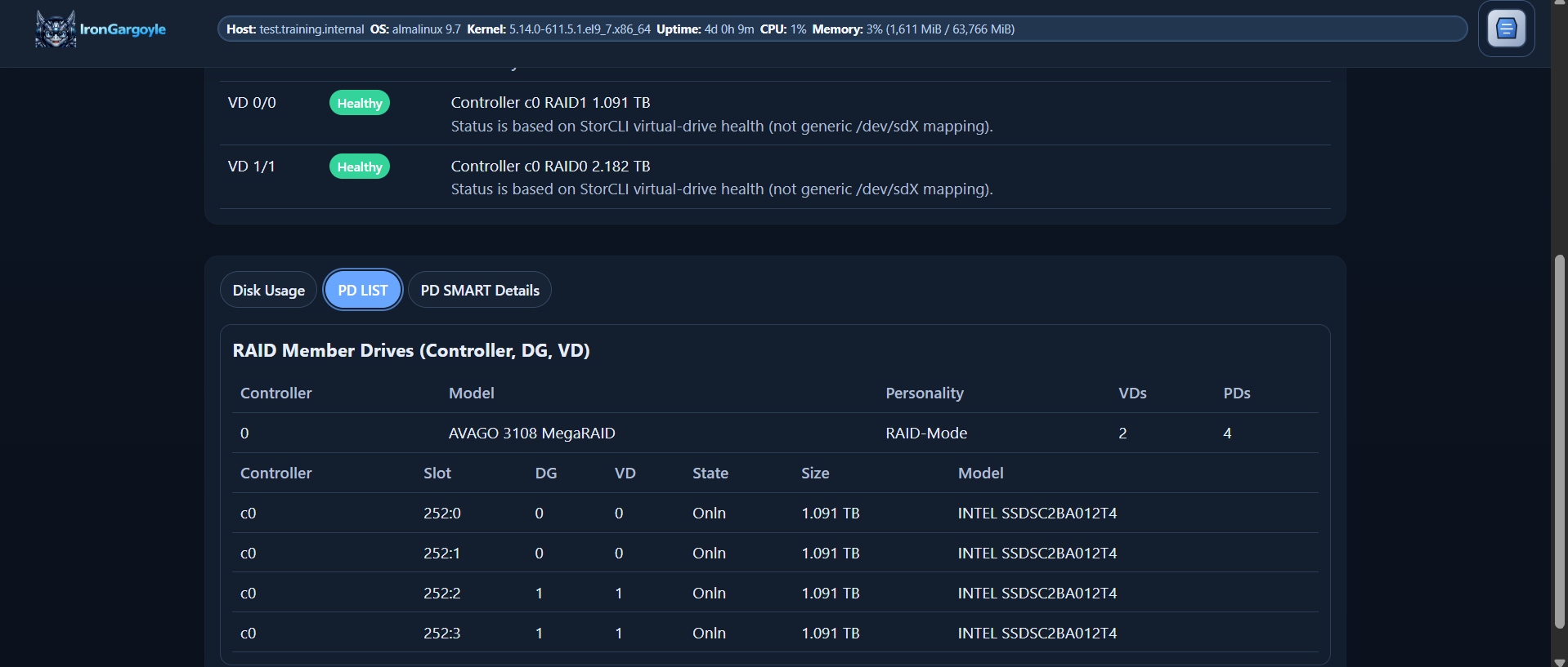 IronGargoyle WebUI preview 2